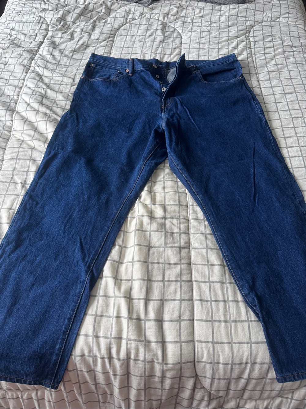 GAP Men's Dark Blue Straight Jeans 40 x 30